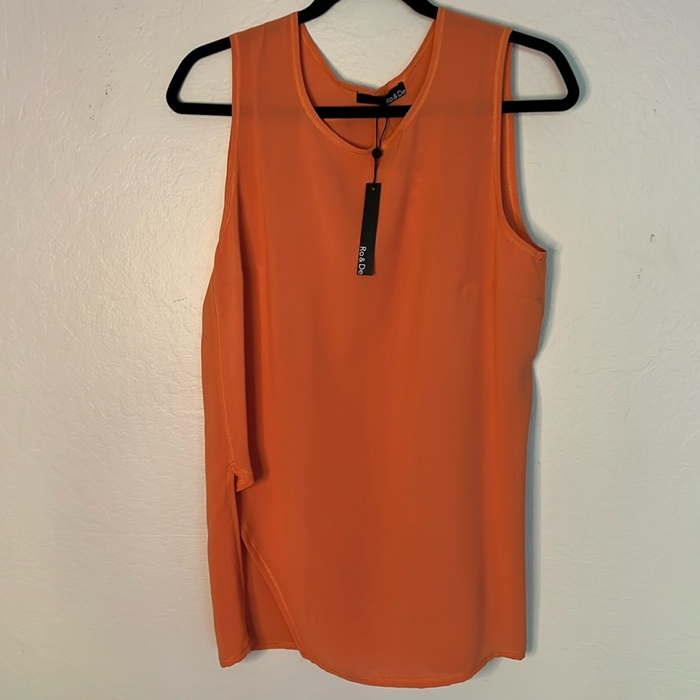 Ro&De orange top Medium